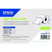 Epson High Gloss Label - Die-cut Roll: 102mm x 51mm, 2310 labels, Weiß, Acryl, Dauerhaft, Glanz, Epson ColorWorks C7500G ColorWorks CW-C6500 ColorWorks CW-C6000Pe ColorWorks CW-C6000Ae..., 10,2 cm