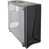 Corsair Carbide SPEC-05, Midi Tower, PC, Schwarz, ATX, micro ATX, Mini-ITX, Acryl, Stahl, Rot