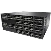 Cisco Catalyst WS-C3650-24PS-E, Managed, L3, Gigabit Ethernet (10/100/1000), Power over Ethernet (PoE), Rack-Einbau, 1U