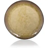 Serax Servierteller Pure Tableware by Pascale Naessens Black Yellow L 33,6 cm