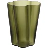 Iittala Vase Alvar Aalto Moosgrün 27 cm