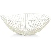 Serax - Cesira Korb, 39 x 39 x 13 cm, weiß