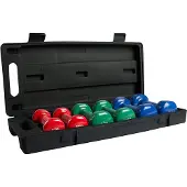 VirtuFit Vinyl Hantelset mit Koffer und Halter, 6 Hanteln 0,5-1,5 kg