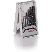 Bosch Metallbohrer-Set 7tlg. HSS-R DIN338 Bohrersatz Spiralbohrer 2607017036