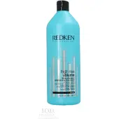 Redken HIGH RISE VOLUME, Unisex, Shampoo, Dünnes Haar, 1000 ml, Volumengebend, Flasche