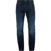 QS Slim-fit-Jeans , Herren, Gr. 30, Länge 34, blau (dunkelblau), Denim/Jeans, Obermaterial: 98% Baumwolle, 2% Elasthan, unifarben, slim fit knöchellang, Jeans Slim-fit-Jeans, im Five-Pocket Style
