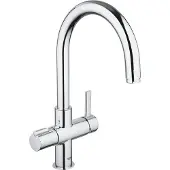 GROHE Red Duo Wasserfilter Küchen-Spültischmischer mit hohem Auslauf 30033000