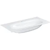 GROHE Möbelwaschtisch ESSENCE 1 Hahnloch, mit Überlauf 1000 x 460 mm PureGuard/alpinweiß