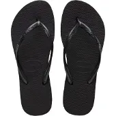 Havaianas Damen Pantoletten Slim Flatform - Zwart - Größe 39/40