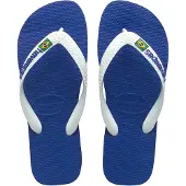 Havaianas Kinder Flip Flops Brasil Logo Blau-Schuhgröße 27 - 28