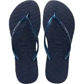 Havaianas Flip Flops Slim Navy Blau-Schuhgröße 33 - 34