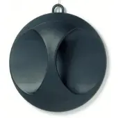 Comair Handspiegel Elegant 25 cm mattschwarz