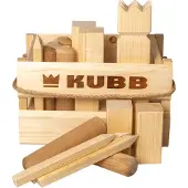 Tactic 56388, Kubb, Holz, Holz, Erwachsener & Kind, Junge/Mädchen, 7 Jahr(e)