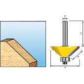 Makita Fräser Winkelkanten 6mm