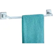 Wenko Vacuum-Loc Badetuchstange Uno Mod. Quadro Edelstahl
