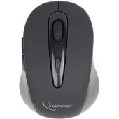 Gembird MUSWB2, rechts, Optisch, Bluetooth, 1600 DPI, Schwarz, Grau