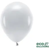 Party Deco Eco Balloons 30cm pastel, grey (1 pkt / 100 pc.)