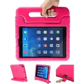IMoshion Schutzhülle mit Handgriff kindersicher für das Apple iPad 6 (2018) 9.7 Zoll / iPad 5 (2017) 9.7 Zoll - Rosa
