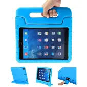 IMoshion Schutzhülle mit Handgriff kindersicher für das Apple iPad 6 (2018) 9.7 Zoll / iPad 5 (2017) 9.7 Zoll - Blau