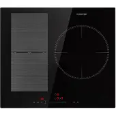 Klarstein Induktionskochfeld, Glaskeramik Kochfeld, Induktionskochfeld mit 3 Platten, Einbau-Induktionskochfeld mit Touch-Display, Digitalanzeige und Timer-Funktion, Schnelles Aufheizen, 5800 Watt