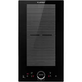 Klarstein Induktionskochfeld, Glaskeramik Kochfeld, Induktionskochfeld mit 4 Platten, Einbau-Induktionskochfeld mit Touch-Display, Digitalanzeige und Timer-Funktion, Schnelles Aufheizen, 3500 Watt