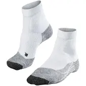 Falke TE2 Short Herren Tennis Kurzsocken, 42-43, Weiß, Uni, Baumwolle