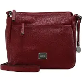 L.credi Umhängetasche Budapest Crossbody Bag Red rot