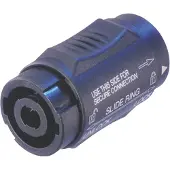 Neutrik NL4MMX 4-poliger SpeakON Adapter Verriegelbar