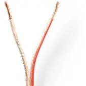 Nedis Cagw2500tr1000 Cca Lautsprecherkabel 2x 2.5 Mm 100 M