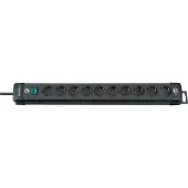 Brennenstuhl Premium-Line Steckdosenleiste 10-fach schwarz 3m H05VV-F 3G1,5, 1951100100