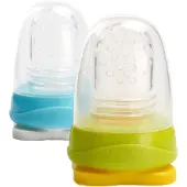 Kidsme Food Pouch Adaptor - 2er-Pack - Limette & Türkis - - One Size - Zubehör
