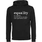 Miss Tee Equality Definition Kapuzenpullover
