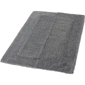 Kleine wolke Badematte "Havanna", fußbodenheizungsgeeignet, Badteppich, Uni Farben, Hoch-Tief Effekt, mit Bordüre
