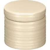 Kleine wolke Bad Accessoires Sahara Wattedose 8x9x9 cm | natur - beige