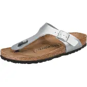 Birkenstock Gizeh Teenslippers - Zilverkleur - Maat 37