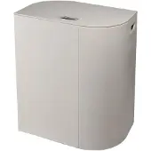 Sapho Wäschekorb mit innensack VELA, 2464TO, Taubengrau 2464TO