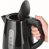 Severin Wasserkocher, 2200 W, 1 L, herausnehmbares Element, schwarz