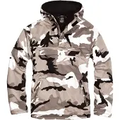 Brandit Anorak "Herren Fleece Pull Over Windbreaker" 1 Stk. tlg. mit Kapuze