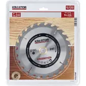 Kreator 1 Kreissägeblatt 210 mm 2,2 mm 24 Zähne - Bohrung 30 mm