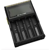 Nitecore D4EU, Lithium-Ion (Li-Ion), Nickel-Cadmium (NiCd), Nickel-Metallhydrid (NiMH), AA, AAA, AAAA, C