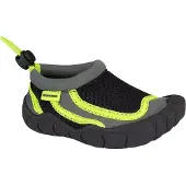 Waimea Aqua Schuh Antraciet Schwarz Fluorgeroen Kinder-Schuhgröße 27