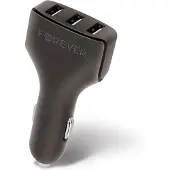 Forever Triple USB car charger CC-05 4.8A