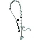 CombiSteel Professionelle Vorspüldusche mit 1-Loch-Montage und 3/4 Zoll Wasseranschluss
