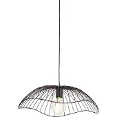 QAZQA Design Hängelampe Schwarz Draht 50cm - Pua