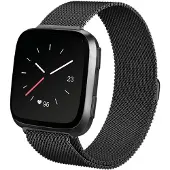 IMoshion Milanese Watch Armband für die Fitbit Versa 2 / Versa Lite - Schwarz