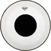 Remo Powerstroke 3 Clear P3-1322-10 22" Black Dot - Bass-Drum-Fell