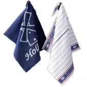 De Witte Lietaer Küchenset Holland White Blue (2-teilig)-65 x 65 cm