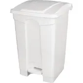 Jantex Küchenpedaleimer Weiß 65L