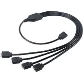 Akasa AK-CBLD04-50BK, Extender, Schwarz, Weiblich, Männlich