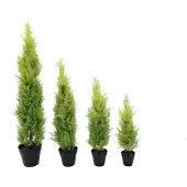 Europalms Zypresse, Leyland, Kunstpflanze, 90cm